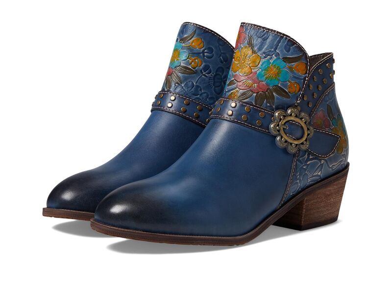 スプリングステップ レディース シューズ ブーツ・レインブーツ LArtiste by Spring Step Daintylady Blue Multi ブルー
