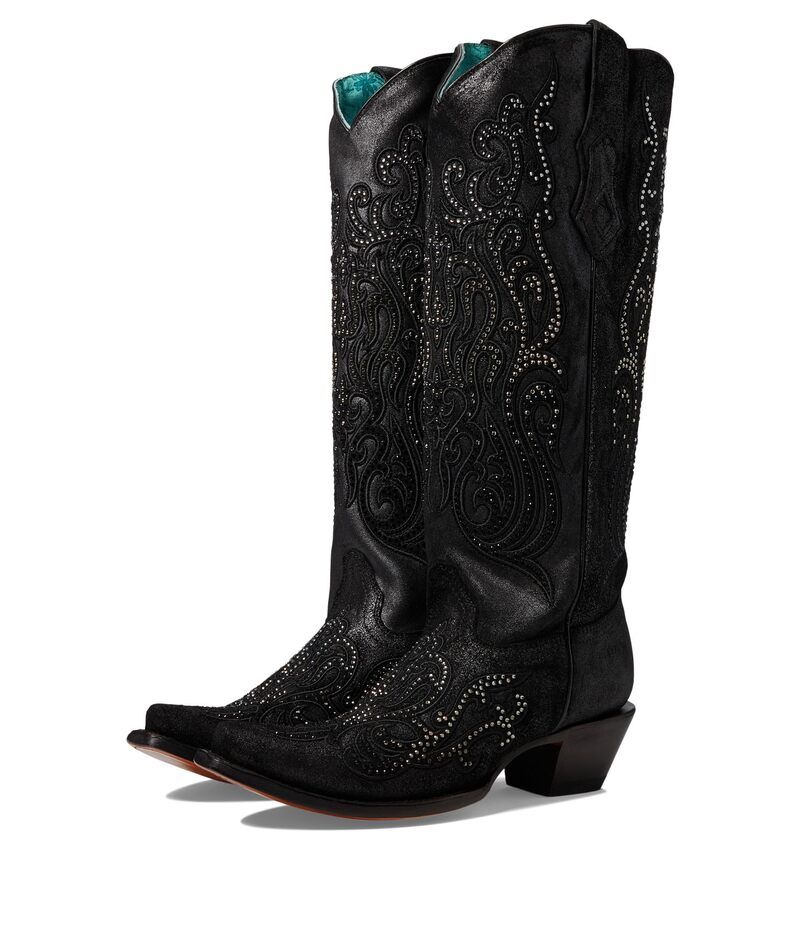 コーラルブーツ レディース シューズ ブーツ・レインブーツ Corral Boots C4097 Black ブラック