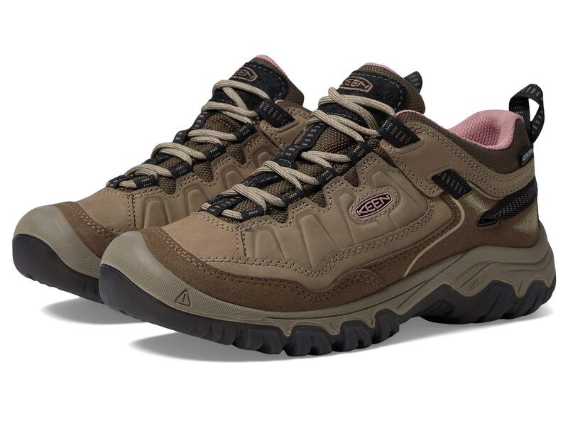 キーン レディース シューズ ブーツ・レインブーツ KEEN Targhee 4 Low Height Durable Comfortable Waterproof BrindleNostalg