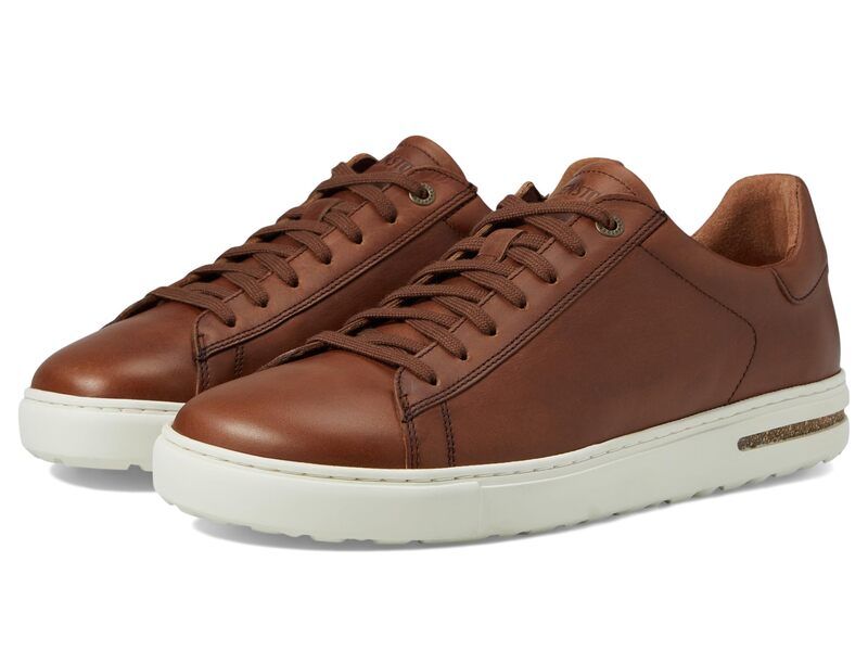 ビルケンシュトック メンズ シューズ スニーカー レザー Birkenstock Bend Leather Men Cognac