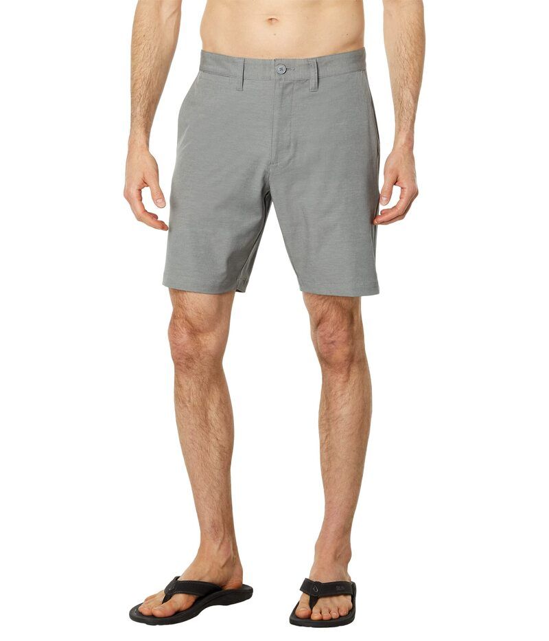 ルーカ メンズ ボトムス ハーフパンツ・ショーツ ショートパンツ RVCA Back In 19 Hybrid Shorts Athletic Heathe
