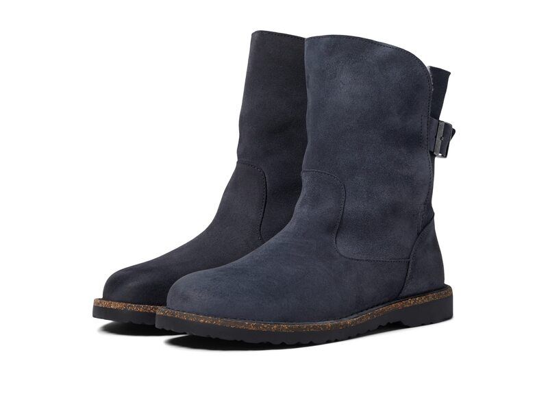 ビルケンシュトック レディース シューズ ブーツ・レインブーツ スエード Birkenstock Uppsala Shearling Suede GraphiteNatura グラファイト