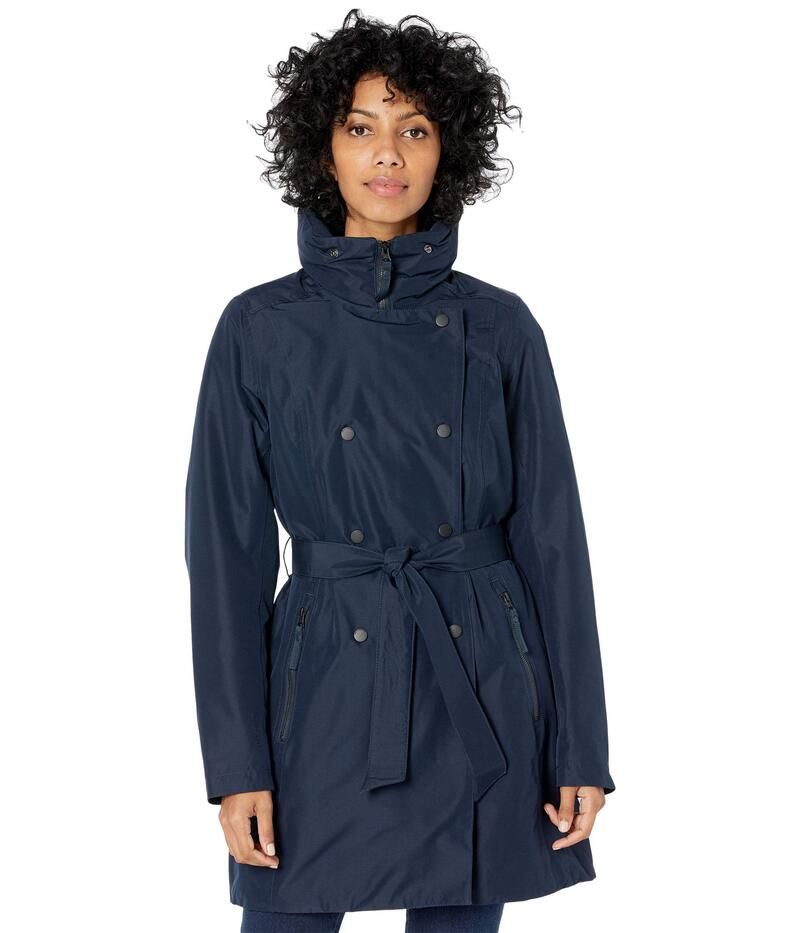 ヘリーハンセン レディース アウター コート ジャケット Helly Hansen Welsey Trench Insulator Jacket Navy 1 ネイビー