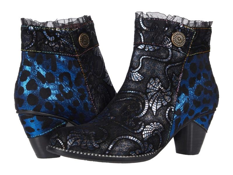 スプリングステップ レディース シューズ ブーツ・レインブーツ LArtiste by Spring Step Dessa Navy Multi ネイビー