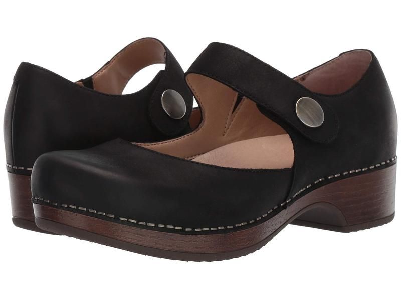 ダンスコ レディース シューズ サンダル Dansko Beatrice Black Burnished ブラック