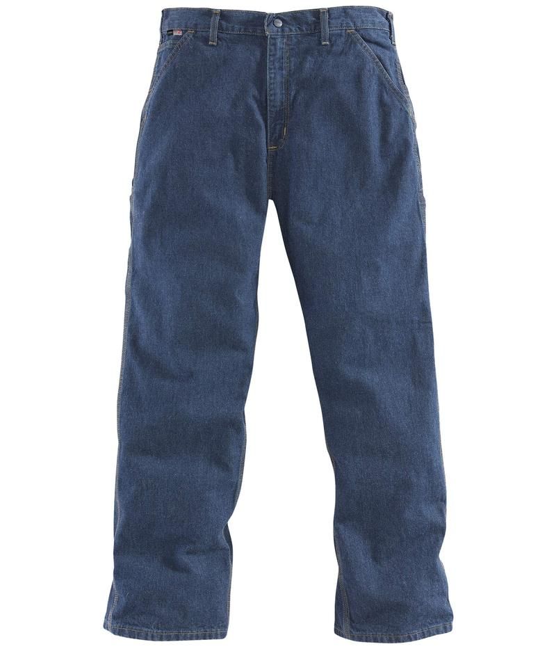 カーハート メンズ ボトムス デニムパンツ トール Carhartt Big Tall FlameResistant Signature Denim Dungarees Denim デニム