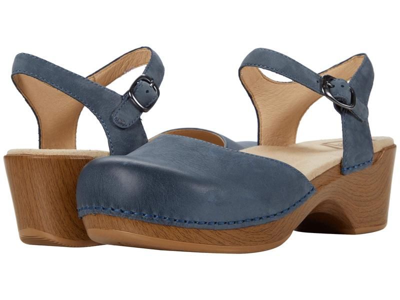 ダンスコ レディース シューズ サンダル Dansko Sam Denim Burnished デニム