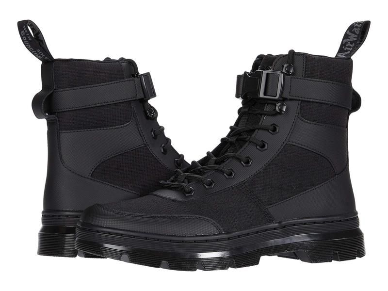 ドクターマーチン メンズ シューズ ブーツ・レインブーツ Dr Martens Combs Tech Black ブラック