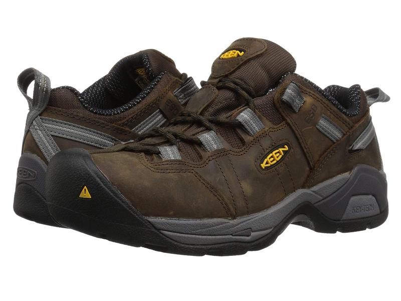 キーン メンズ シューズ スニーカー Tシャツ KEEN Utility Detroit XT Steel Toe ESD Cascade BrownG ブラウン