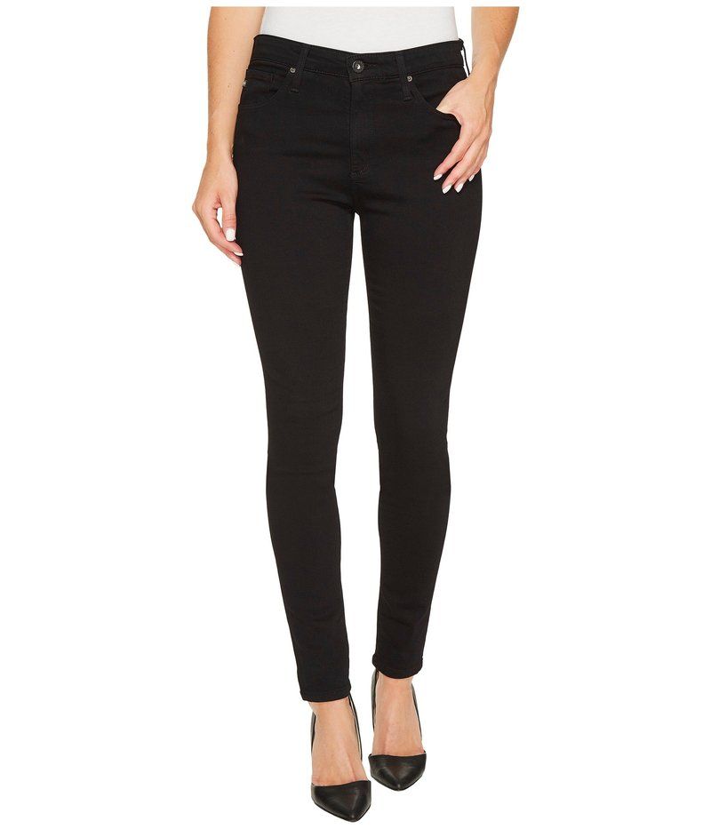 エージー アドリアーノゴールドシュミット レディース ボトムス デニムパンツ AG Adriano Goldschmied Farrah Skinny in Super Super Black ブラック
