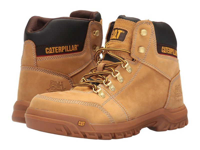 キャタピラー メンズ シューズ ブーツ・レインブーツ Caterpillar Outline ST Honey Reset