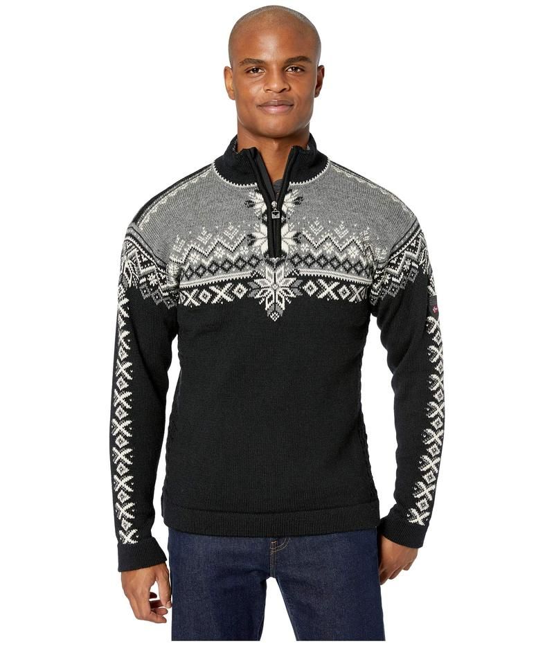 ダールオブノルウェイ メンズ アウター ニット・セーター Dale of Norway 140th Anniversary Masculine Sweater BlackSmokeOff ブラック