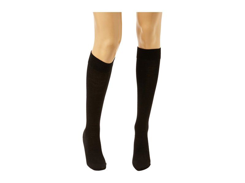 ウォルフォード レディース アンダーウェア 靴下 Wolford Merino KneeHighs Black ブラック