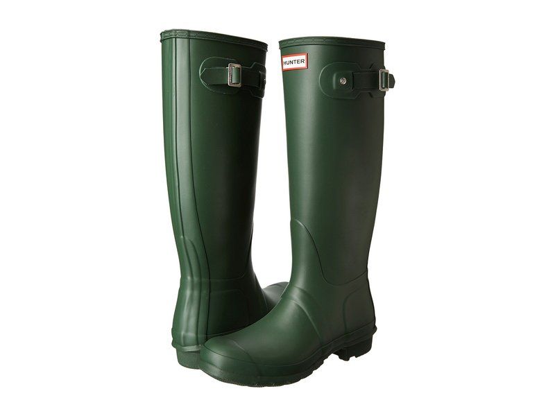 ハンター レディース シューズ ブーツ・レインブーツ トール Hunter Original Tall Hunter Green グリーン