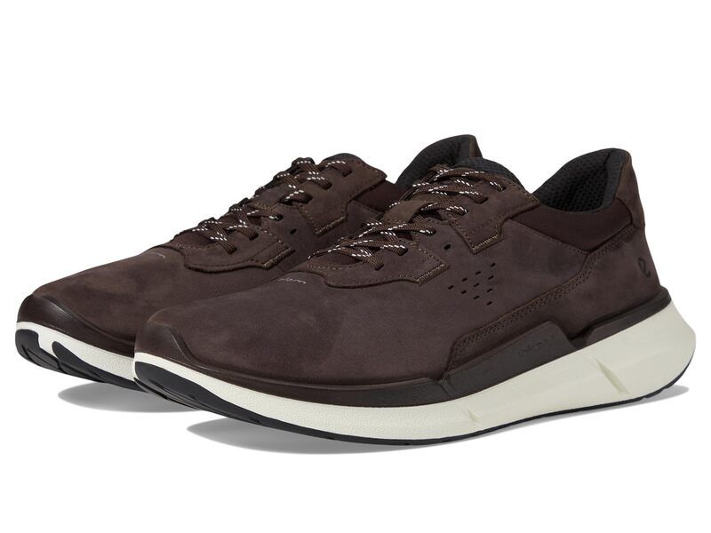エコー メンズ シューズ スニーカー レザー ECCO Sport Biom 22 Leather Sneakers Mocha Nubuck モカ