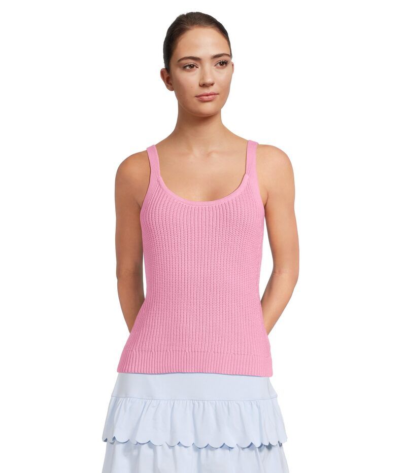 リリーピュリッツァー レディース アウター ニット・セーター Lilly Pulitzer Bristow Sweater Tank Pink Bliss ピンク