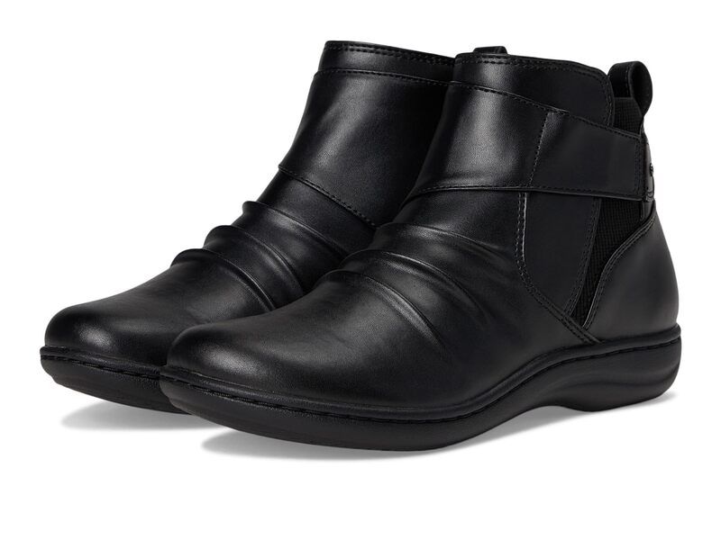 クラークス レディース シューズ ブーツ・レインブーツ Clarks Laurieann Park Black Synthetic ブラック