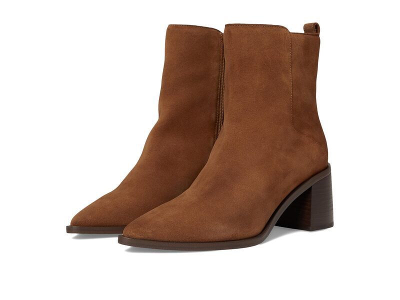 ヴィンスカムート レディース シューズ ブーツ・レインブーツ ヒール Vince Camuto Lorelai Block Heel Bootie Burnt Sugar