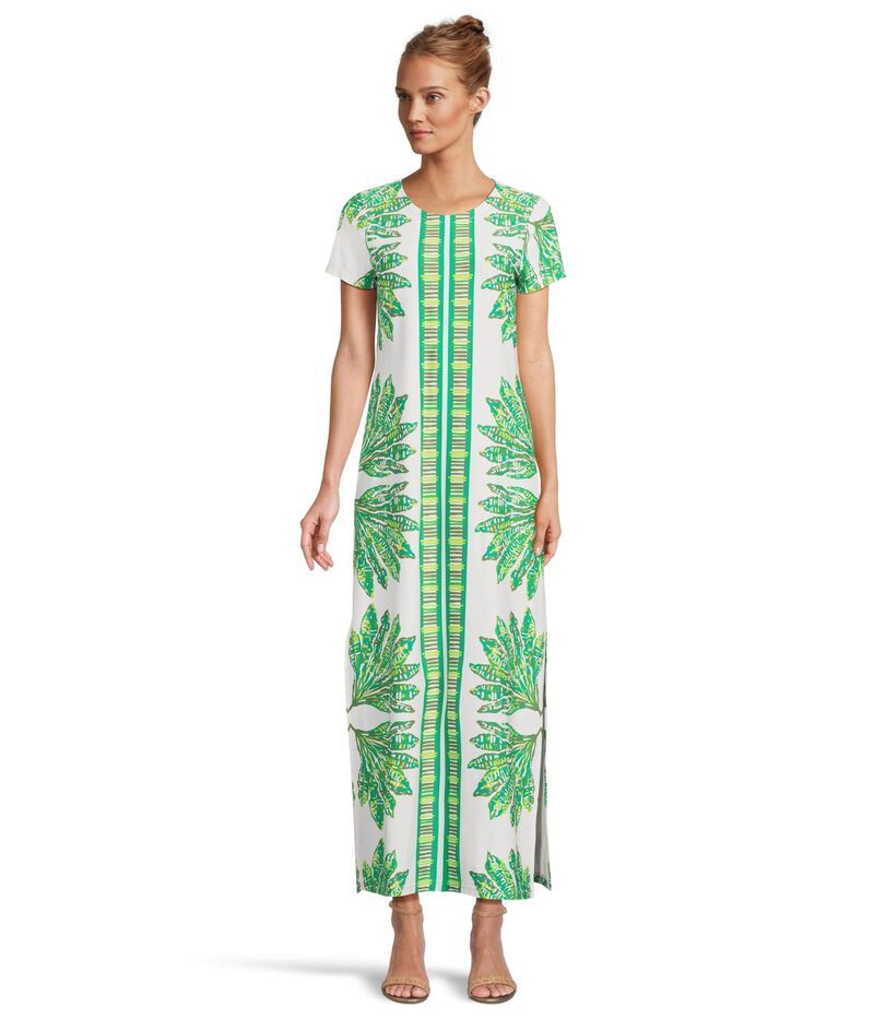 リリーピュリッツァー レディース トップス ワンピース マキシ Lilly Pulitzer Kaden Upf 50 Maxi Kitts Green Shady Babengineered グリーン
