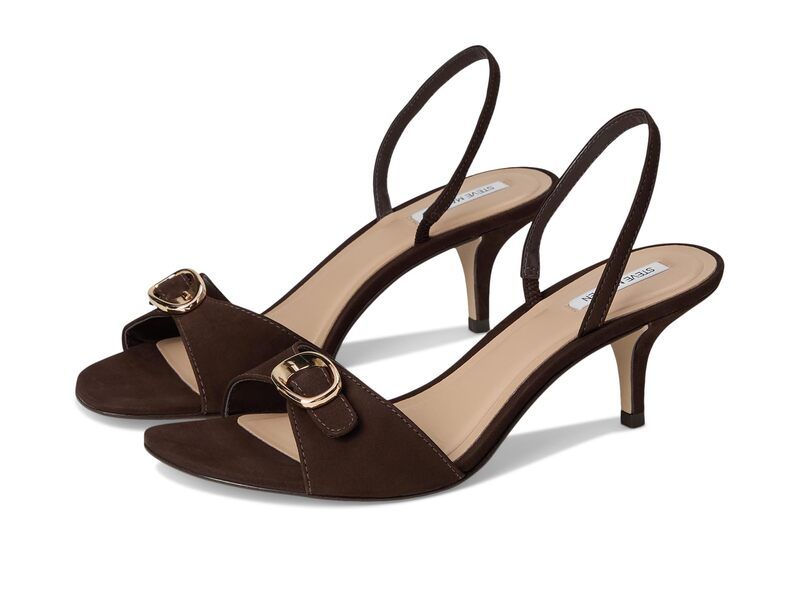 スティーブ マデン レディース シューズ サンダル Steve Madden Henrietta Brownubuck ブラウン