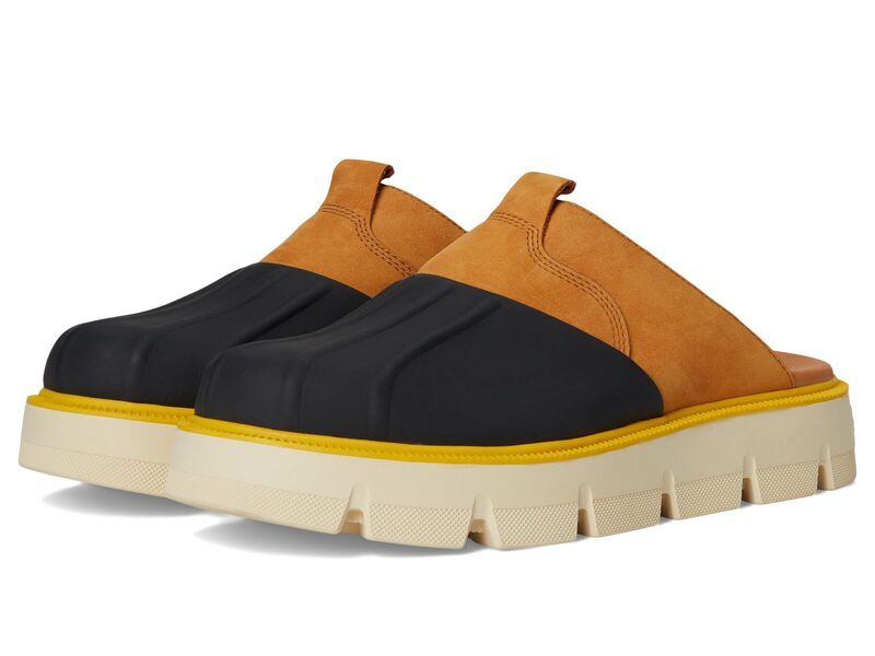 ソレル レディース シューズ サンダル SOREL Rein Cb Clog Canyon GoldBlack ブラック