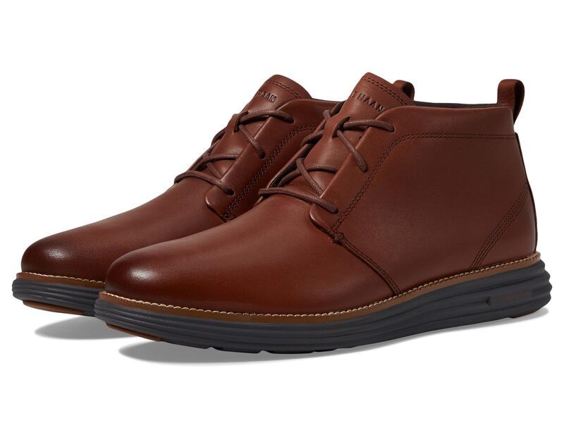 コールハーン メンズ シューズ ブーツ・レインブーツ Cole Haan Originalgrand Remastered Waterproof Chukka Boots WoodburyDark Roast