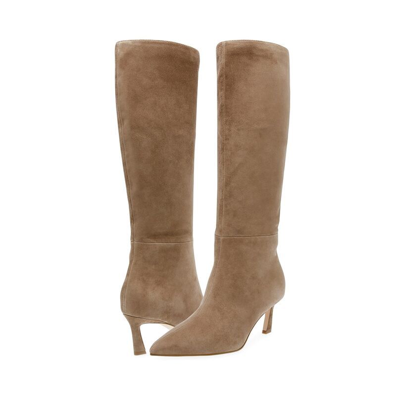 スティーブ マデン レディース シューズ ブーツ・レインブーツ Steve Madden Lavan Oatmeal Suede オートミール