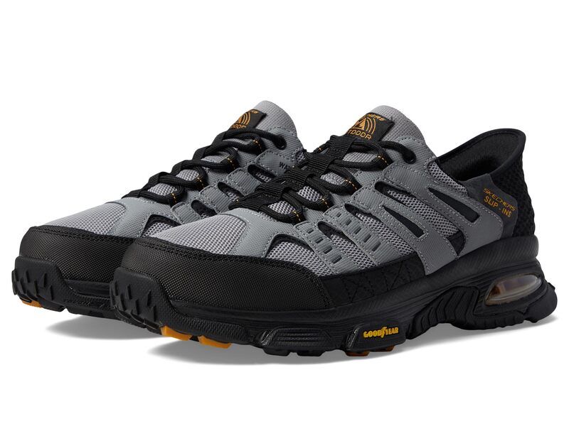 スケッチャーズ メンズ シューズ スニーカー SKECHERS SkechAir Envoy Emissary Hands Free SlipIns GrayBlack ブラック