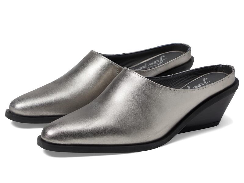 フリーピープル レディース シューズ ヒール トール Free People Tallulah Western Wedge Platino 13,110円