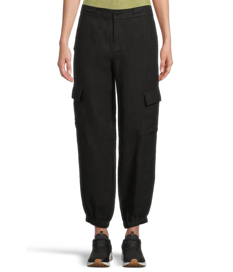 サンクチュアリー レディース ボトムス カジュアルパンツ ジョガーパンツ リネン Sanctuary Take Over Linen Joggers Black ブラック 11,985円