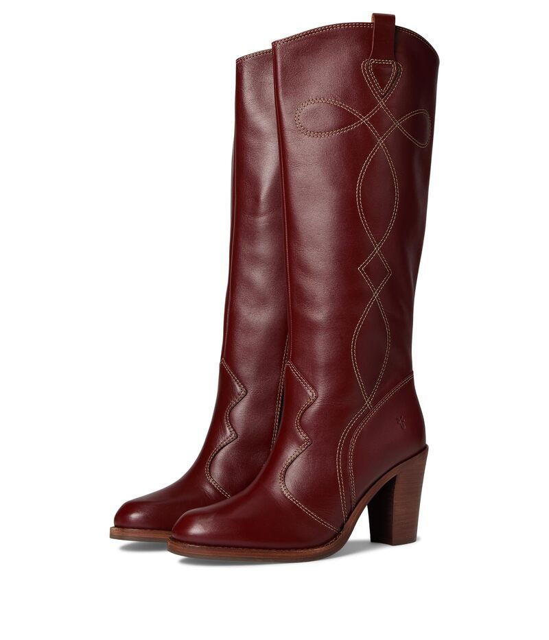 フライ レディース シューズ ブーツ・レインブーツ トール Frye Corinne Tall Deco Stitch Cranberry 27,170円