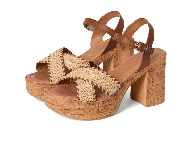 セイシェルズ レディース シューズ サンダル Seychelles Bravo TanNatural Raffia タン