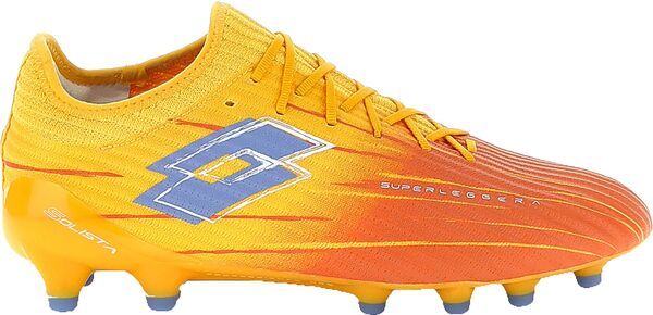 ロット メンズ シューズ スニーカー Lotto Solista 200 IX FG Soccer Cleats OrangeBlue ブルー