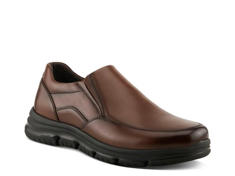 スプリングステップ メンズ シューズ スリッポン・ローファー Spring Step Kirk SlipOn Brown ブラウン