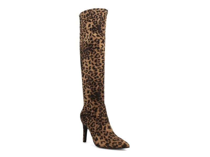 ミア レディース シューズ ブーツ・レインブーツ Mia Arisa Boot Light BrownBlack Leopard Print ブラック
