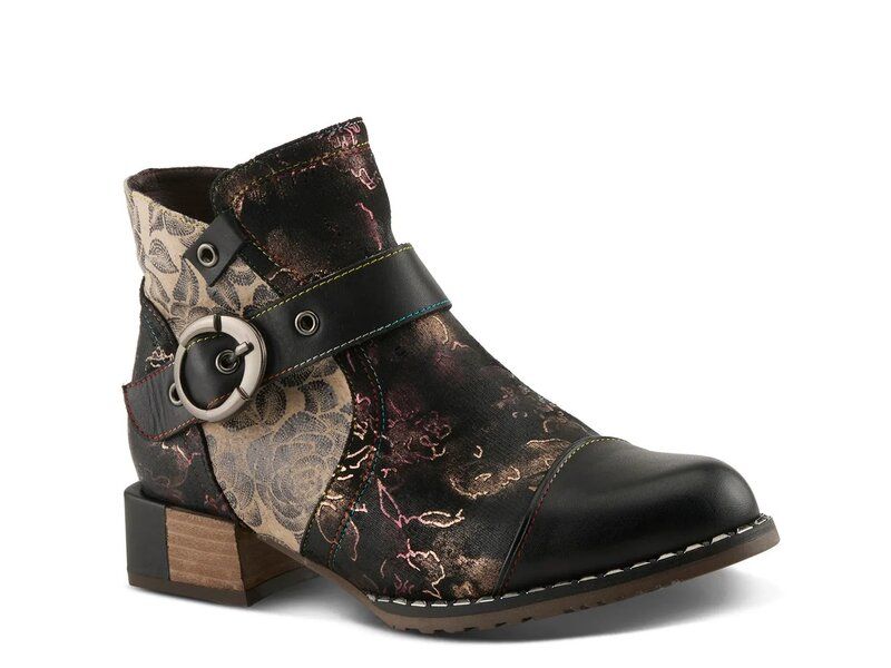 ラリティステ レディース シューズ ブーツ・レインブーツ LArtiste Sipperb Bootie BlackMulticolor ブラック