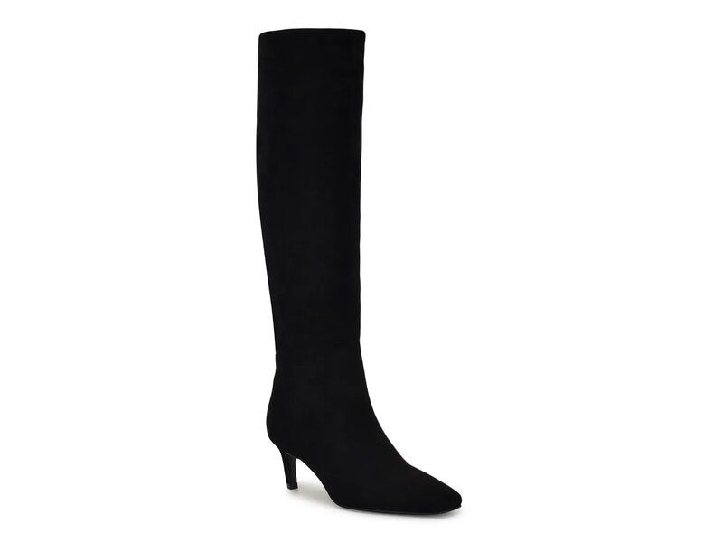 ナインウェスト レディース シューズ ブーツ・レインブーツ Nine West Caddy Boot Black Suede ブラック