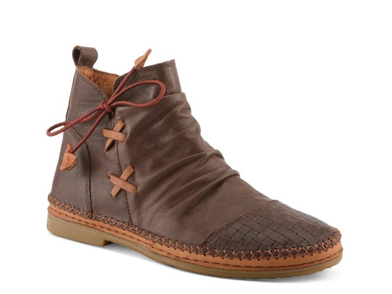 スプリングステップ レディース シューズ ブーツ・レインブーツ Spring Step Pomeroy Bootie Dark Brown ブラウン