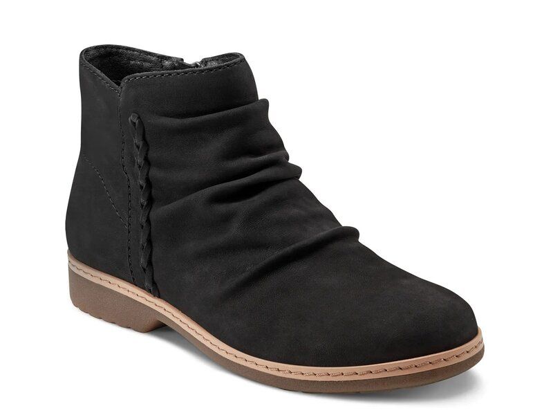 アース レディース シューズ ブーツ・レインブーツ Earth Hilaree Bootie Black Leather ブラック