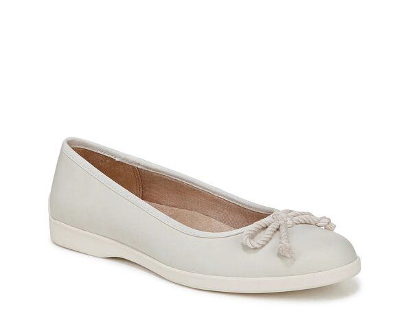 ライフストライド レディース シューズ パンプス LifeStride Maura Ballet Flat White ホワイト