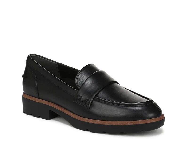 バイオニック レディース シューズ スリッポン・ローファー Vionic Cleo Loafer Black ブラック