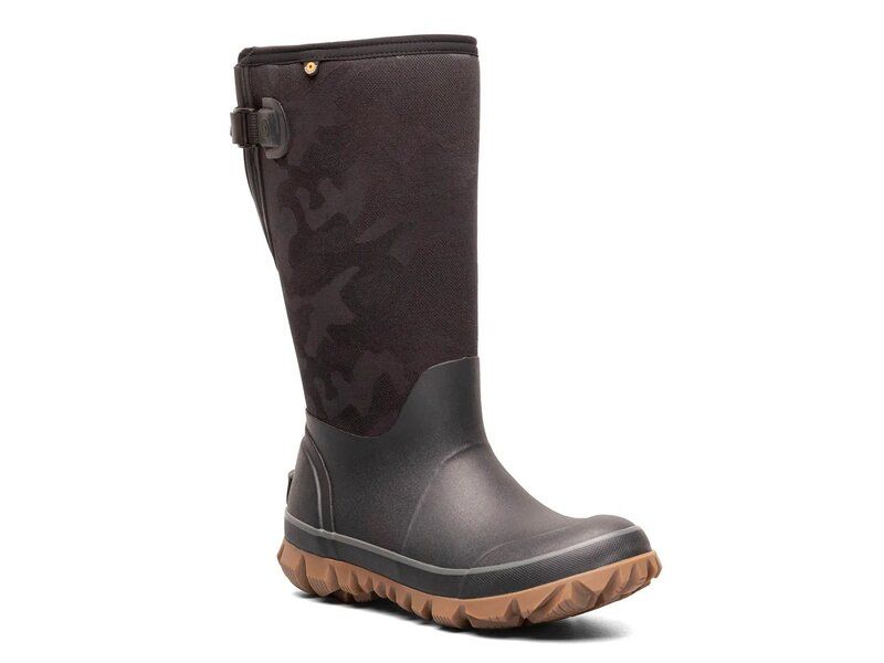 ボグス レディース シューズ ブーツ・レインブーツ Bogs Whiteout Adjustable Calf Tonal Camo Boot Black ブラック
