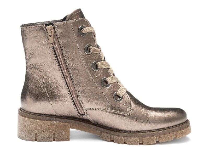アラ レディース シューズ ブーツ・レインブーツ Ara Debbie Bootie Dusty Sand BlushGold Metallic ブラッシュ
