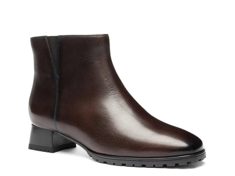アラ レディース シューズ ブーツ・レインブーツ Ara Galway Bootie Dark Brown ブラウン