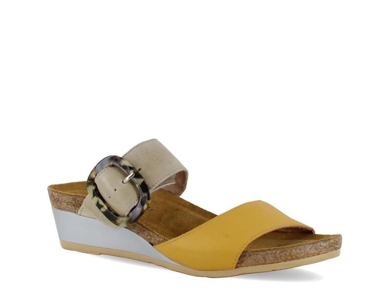 ナオト レディース シューズ サンダル Naot Kingdom Wedge Sandal Marigold Leather