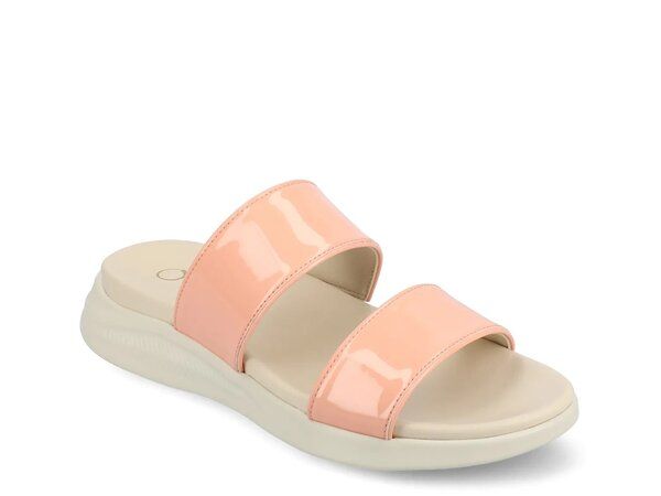 ジャーニー レディース シューズ サンダル Journee Janis Wedge Sandal Pink Patent ピンク