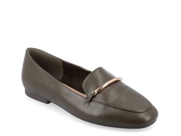 ジュルネ コレクション レディース シューズ スリッポン・ローファー Journee Collection Wrenn Loafer Dark Green グリーン