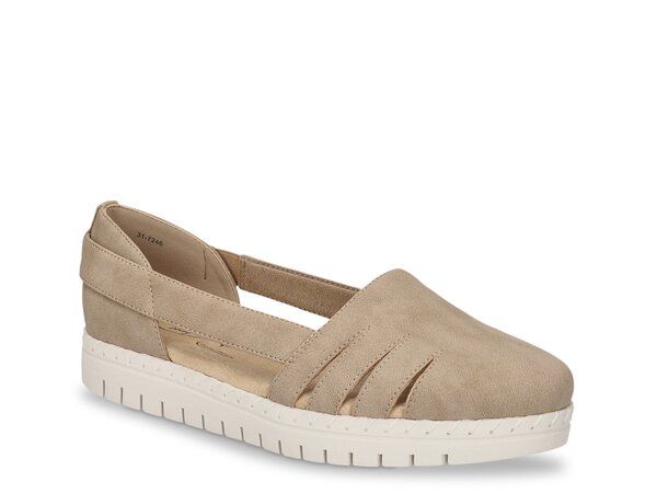 イージーストリート レディース シューズ スリッポン・ローファー Easy Street Bugsy SlipOn Beige ベージュ