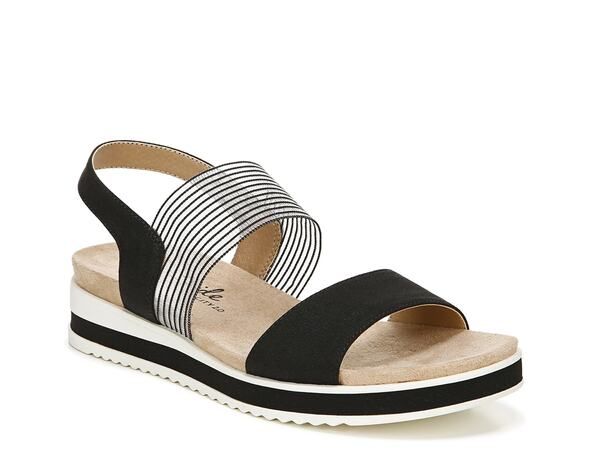ライフストライド レディース シューズ サンダル プラットフォーム LifeStride Zing Platform Sandal Black ブラック