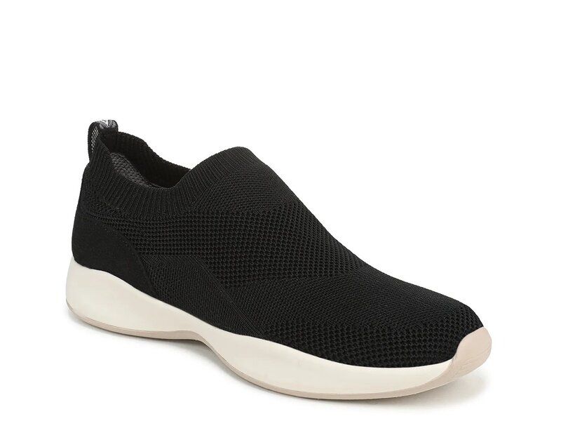 ライフストライド レディース シューズ スリッポン・ローファー スニーカー LifeStride Upbeat SlipOn Sneaker Black ブラック